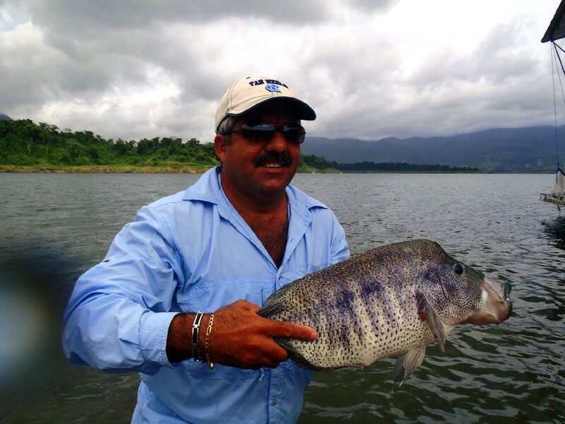 Fishing Arenal Lake