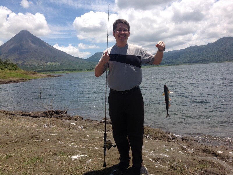 Fishing Arenal Lake